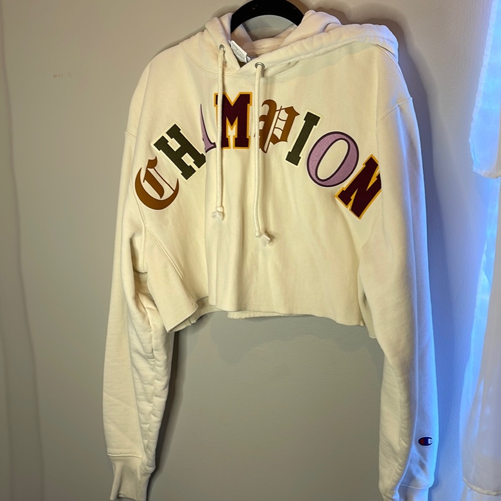 Champion reverse weave cropped sweatshirt